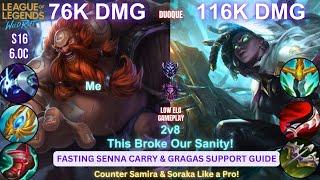 Wild Rift Fasting Senna Strategy & Gragas Support Guide - Build, Runes, Gameplay Tips