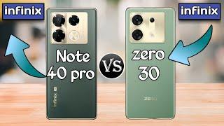 infinix note 40 pro vs infinix zero 30 5g