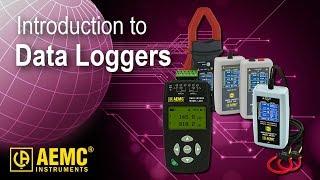 AEMC® - Introduction To Data Loggers (DL1080-1081 Discontinued) (8435 Discontinued Replaced by 8436)