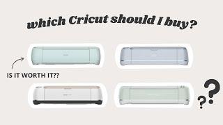 WHICH CRICUT SHOULD I BUY 2024 | Comparison of 4 Cricut Machines Cricut Explore 3 vs. Cricut Maker 3