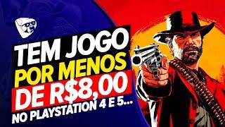 NOVA PROMOÇÃO COM JOGOS NO PS4 e PS5 !!! TEM JOGOS AAA POR R$8,00 REAIS !!!