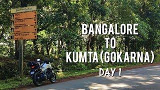 Bangalore to Kumta (Gokarna) | Sagar, Hanging bridge, gerusoppa ghat