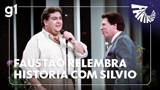 Faustão relembra quando Silvio Santos tentou contratá-lo | FANTÁSTICO