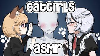 Twin Cat Girls Clean Your Ears ~  w/@KaifuLulu [Deredere & Tsundere]