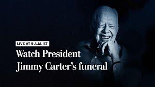 Former president Jimmy Carter’s funeral