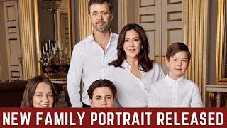 King Frederik & Queen Mary UNVEIL STUNNING NEW FAMILY PORTRAITS