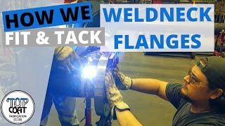 Fitting a Weld Neck flange