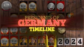 Presidents of Germany Timeline (1847-2024)