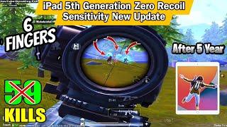 IPad 5th Generation Pubg Test New Update Zero Recoil Sensitivity+ Control Settings Fastest Gameplay