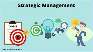 What is Strategic management? Strategic management Process, types.