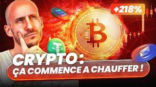 Les cryptos surchauffent ! Bitcoin corrige. On en est où dans le Bullrun ?