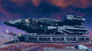 Basilisk X - Starfield Class C Super Destroyer Modded Ship Build Guide Shattered Space 10K SPECIAL