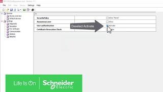 Windows Certificate Configuration OFS-UA | Schneider Electric Support