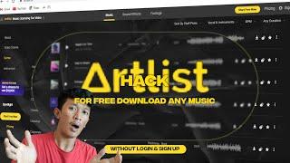 Tutorial download no copyright music from artlist for free