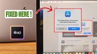 Fix- 'This Apple ID Has Not Yet Been Used With The App Store' Error on Mac!