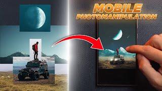 PRO Photo-Manipulations on Mobile | Adobe Express & Lightroom Tutorial