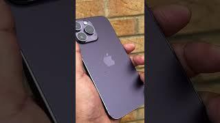 Deep Purple iPhone 14 Pro Max - It’s an amazing colour 