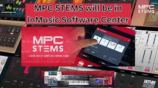 MPC STEMS and Redemption Coupons are always in InMusic Software Center too.