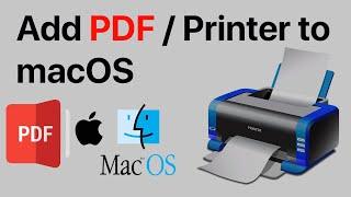 How to Add Printer on macOS | Network & PDF Printers | Loxyo Tech