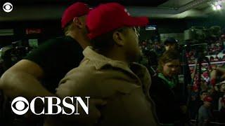 Trump supporter attacks BBC cameraman, hurls insults at media during Texas rally
