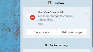 how to fix OneDrive is full