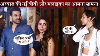 Arbaaz Khan Wife Shura and Ex-wife Malaika Arora Face to Face Meet at Arhan Birthday