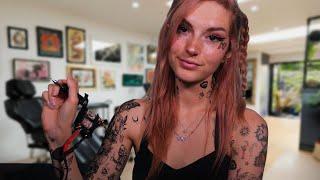 [ASMR] Tattooing You!  Tattoo Shop Roleplay