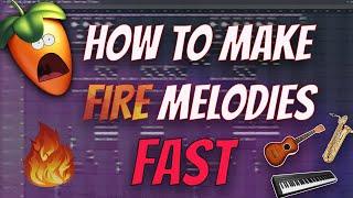 (TUTORIAL) How To Make Fire Melodies FAST 2020 - (Fl Studio)