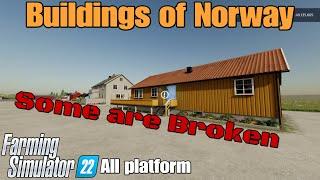 Buildings of Norway   / mod for all platforms on FS22