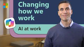 How AI will transform the way we work | AI at work with Microsoft’s Jared Spataro