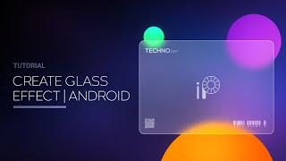 Glass Morphism Effect in Android (Graphic Design Trends 2022) : Ibis paint X Tutorials