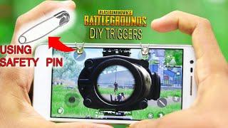 How to Make PUBG Triggers With Safety Pins - DIY