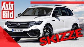 VW Touareg R (2020): Neuvorstellung - Skizze - Motor - Infos