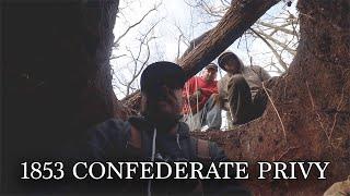 Digging a Confederate Soldier's Privy - Deep Glass and War Relics