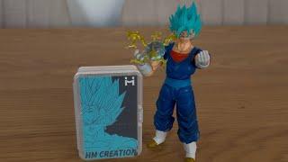 HM Creation Vegito Blue Headscuplts - S.H. Figuarts Vegito (SSJ Blue version) - HMYR Vegito Blue