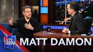 Matt Damon Was On A Break From Acting, But Then Christopher Nolan Called