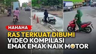 RAS TERKUAT DIBUMI EMAK EMAK NAIK MOTOR| VIDEO LUCU - Funny Videos