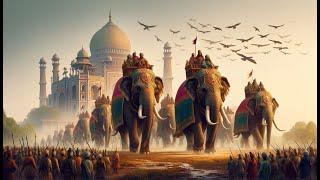 Age of Empires 4 Multiplayer Co-op - Delhi Sultanate and War Elephants (4v4)