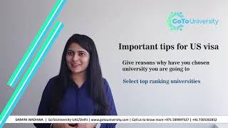 USA Visa Interview Tips | USA Student Visa Interview Important Tips by GoToUniversity