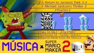 TEMAZOS MUSICALES  con Dificultad PODEROSA  - Super Mario Maker 2 - ZetaSSJ