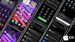 Dark iOS Theme - Tema Oppo dan Realme