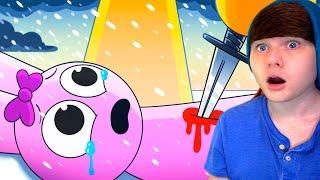 RIP PINKI?! OREN BETRAYS PINKI... (Cartoon Animation) GameToons + REACTION!