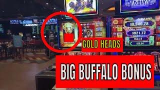 HUGE FUN at the CASINO In LAS VEGAS BUFFALO Gold Revolution WONDER 4 TOWER FREE PLAY FUN