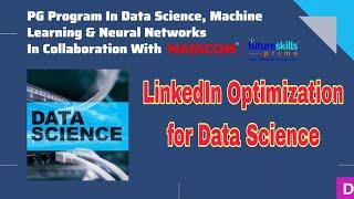 Linkedin Optimization for Data Science in Preplacement #datatrained #datascience #linkedin #job