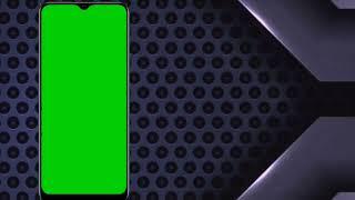 green screen background with mobile frame for video editing  free copyright