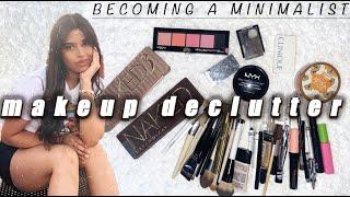 MINIMALISM | huge make up decluttering 2021