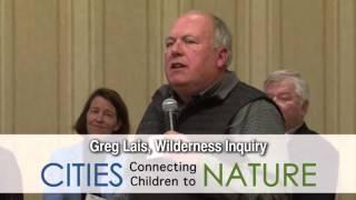 Greg Lais: Strategies to help cities connect kids to nature