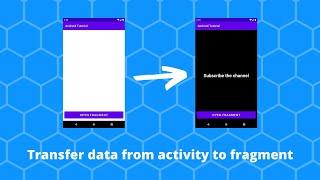 How to send data from activity to fragment?