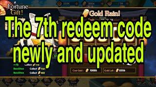 NEW 7TH REDEEM CODE - ULTIMATE NINJA NINJA KING