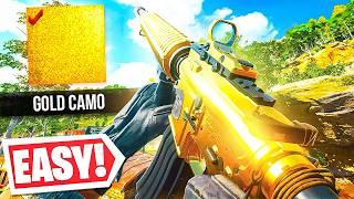 How to UNLOCK GOLD CAMO in 1 Hour! (Easy Headshots) - Black Ops 6 Mastery Camo Guide